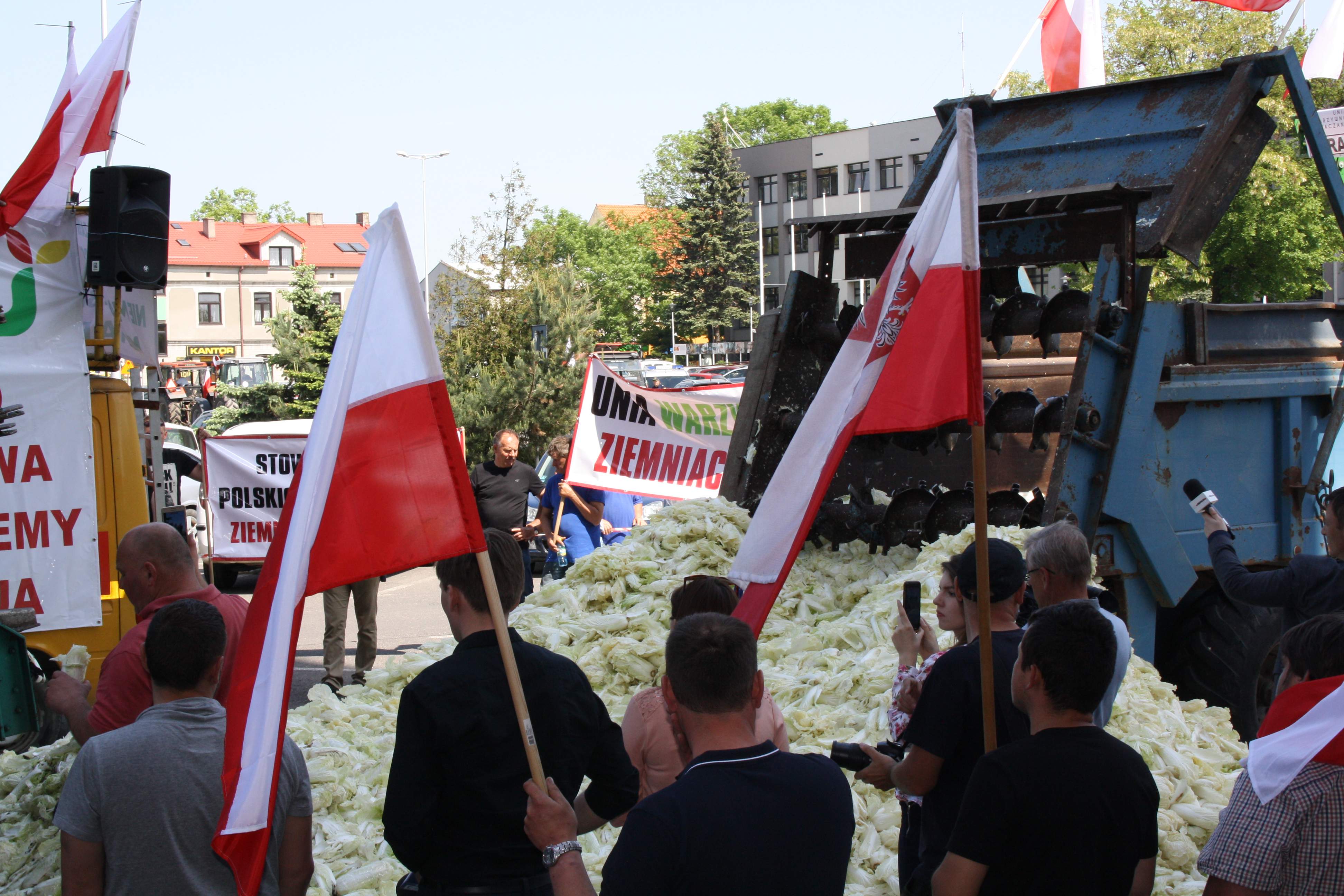 W Warszawie może protestować 2000 rolników