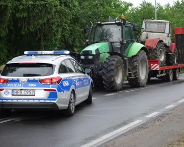 Brawo! Policja odzyskała skradziony ciągnik rolniczy