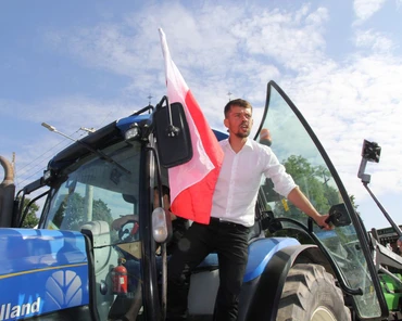 Protest rolników: AgroUnia zablokują drogę na Hel
