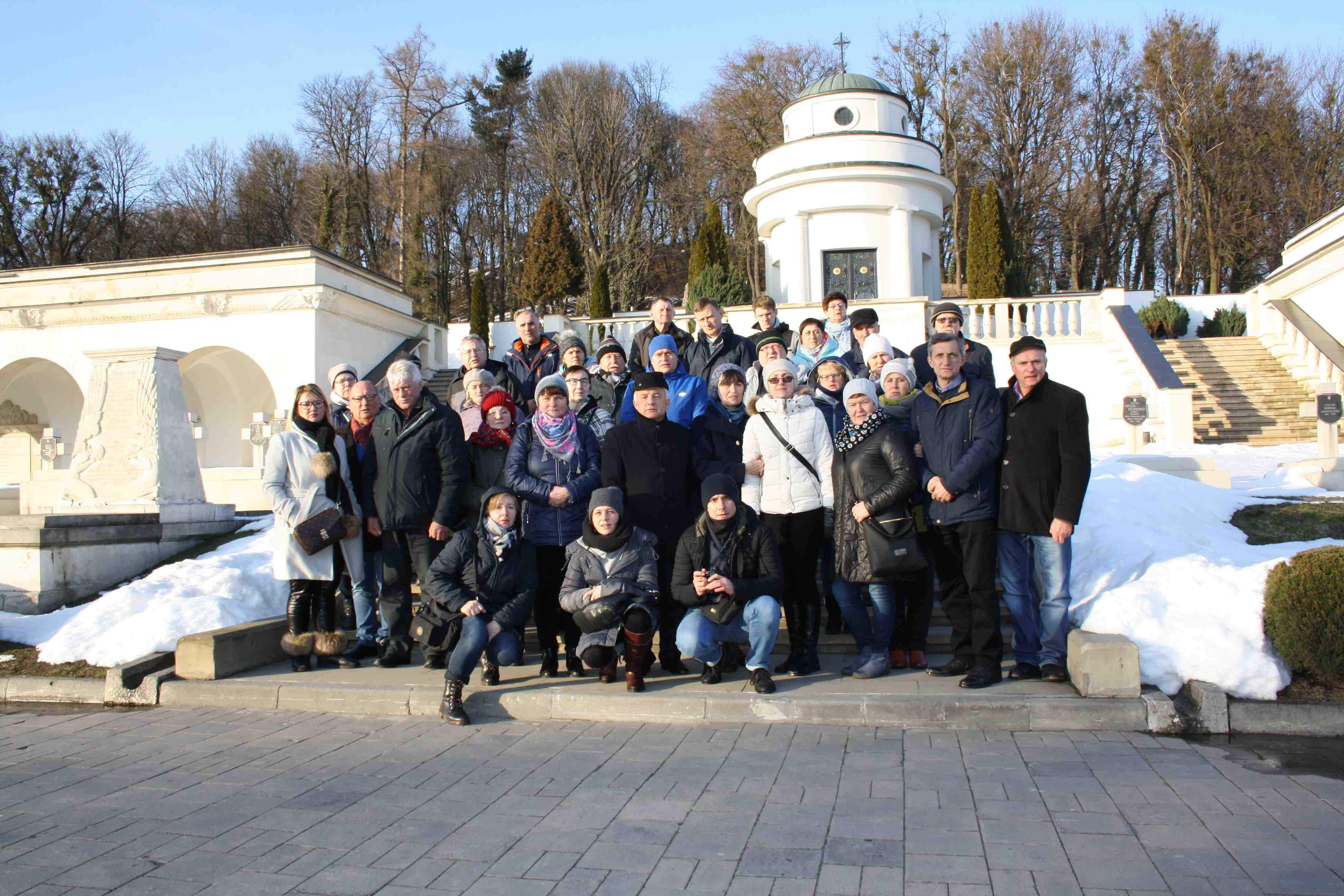 Wizyta na odnowionym Cmentarzu Orląt Lwowskich