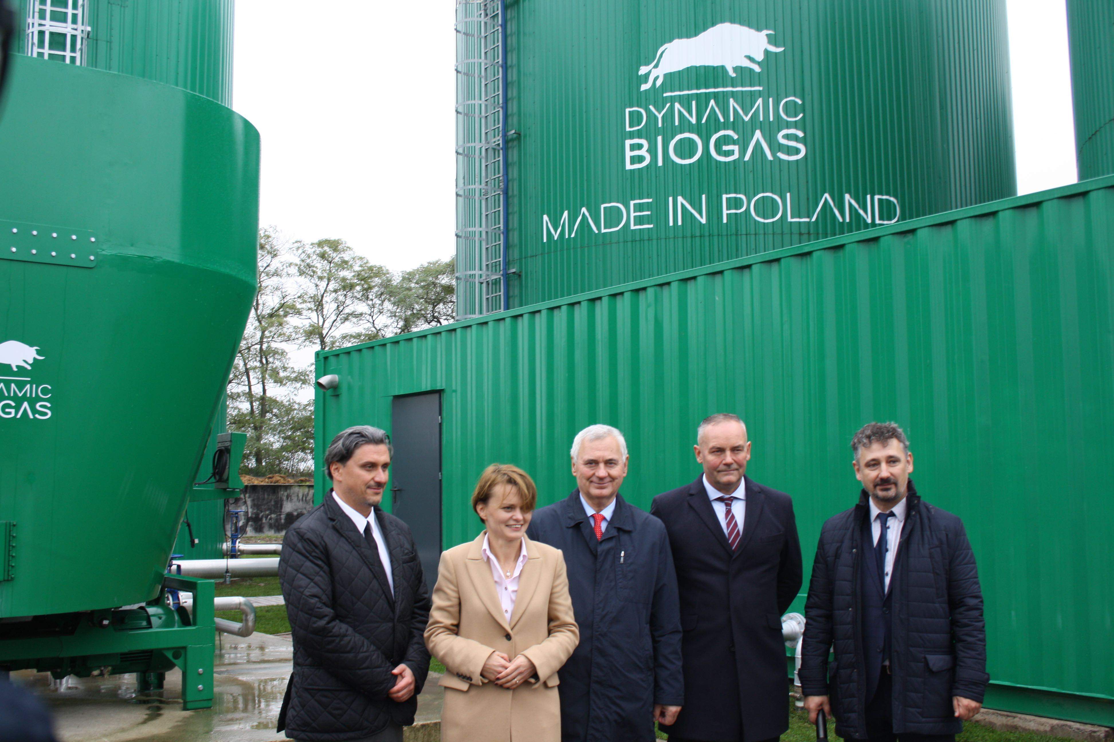 Biogazownie rolnicze w gospodarstwach KOWR będą oparte na tej samej technologii co biogazownia w Przybrodach otwarta w październiku 2019 roku