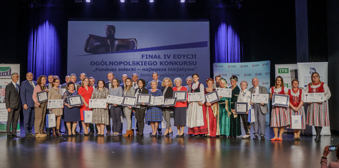 Laureaci i wyróżnieni w czwartej edycji konkursu „Fundusz sołecki – najlepsza inicjatywa”