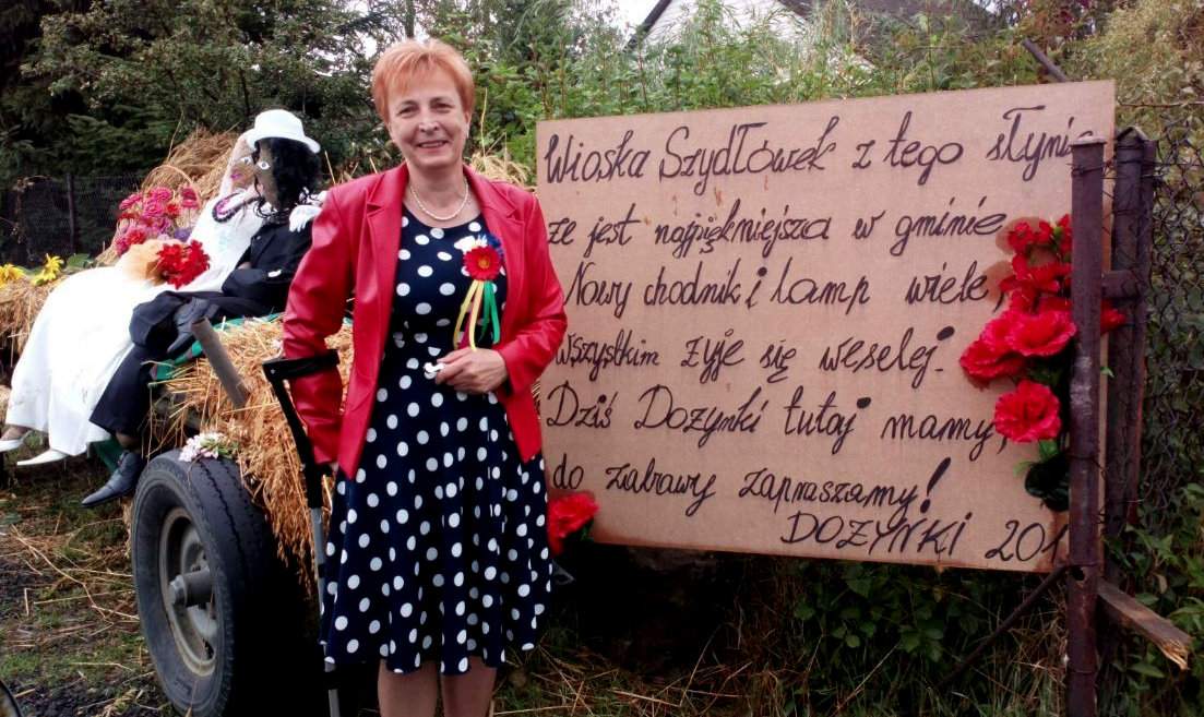 Przewodnicząca koła i sołtyska Szydłówka Maria Kowalik zachwala uroki wsi. – Drugiej tak fajnej miejscowości nie ma w całym powiecie! – przekonuje