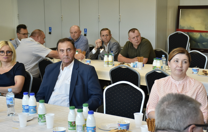 Uczestnicy zebrania przedstawicieli OSM Grodzisk mazowiecki