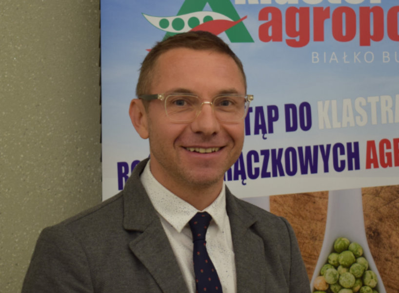 Rafał Banasiak, założyciel i prezes Stowarzyszenia Inicjatyw Rolno-Gospodarczych Agroport, klastra prężnie działającego na Warmii i Mazurach oraz w województwach ościennych