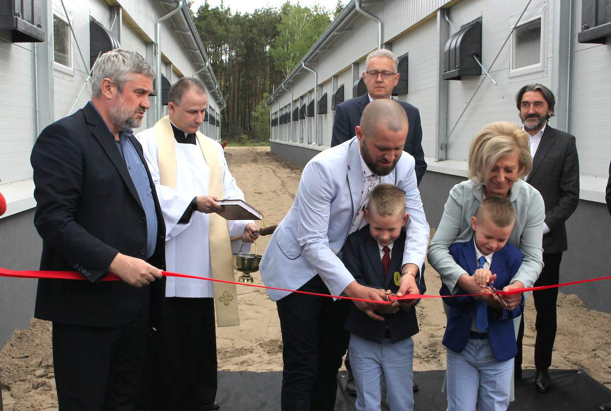 W uroczystym otwarciu obiektu uczestniczył między innymi minister rolnictwa Jan Krzysztof Ardanowski