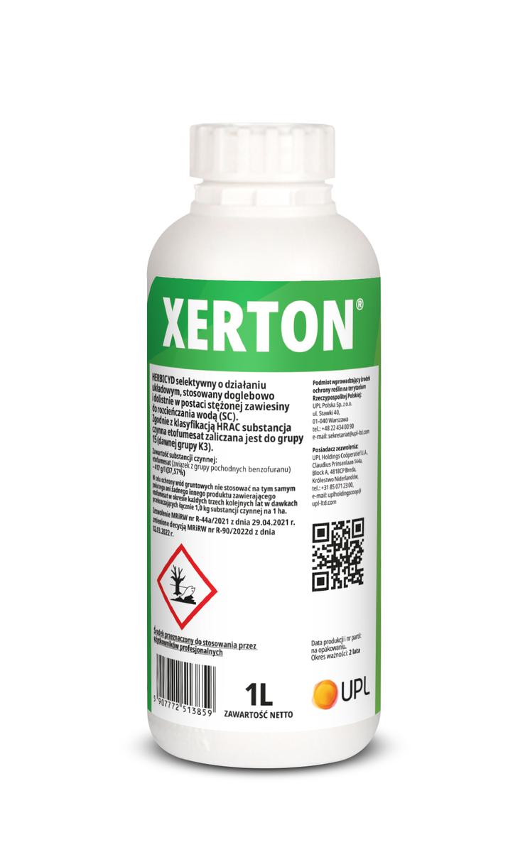 Herbicyd do zwalczania chwastów jednoliściennych w pszenicy - Xerton butleka 1 l