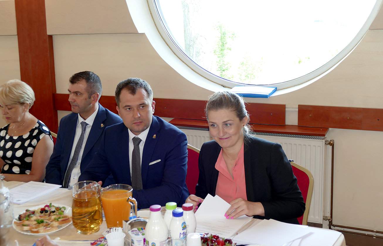 Zarząd łowickiej spółdzielni, od prawej: prezes Iwona Grzybowska, wiceprezes Łukasz Siewierski oraz wiceprezes Andrzej Chomyszczak